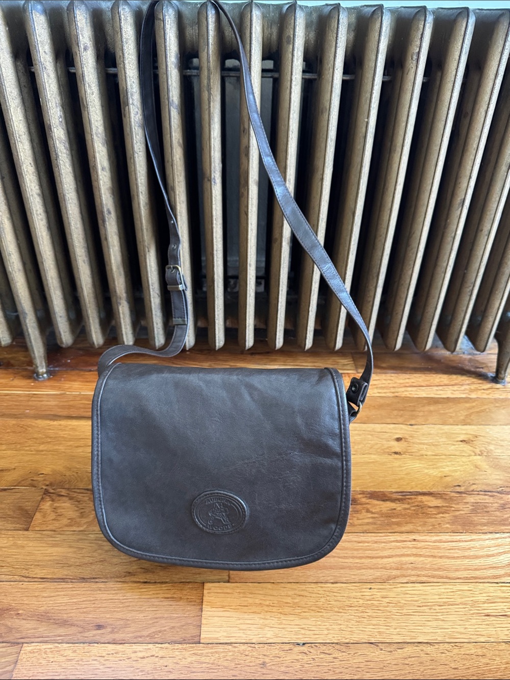 Auburn woods  Crossbody Messenger Bag - Brown